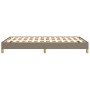 Estructura de cama de tela gris taupe 120x200 cm de vidaXL, Camas y somieres - Ref: Foro24-346806, Precio: 111,66 €, Descuent...