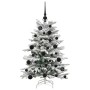 Árbol de Navidad artificial con ramas articuladas 120 cm en Decoración Festiva y Estacional | Comprar online en Foru.es