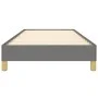 Dark gray fabric bed frame 90x190 cm by vidaXL, Beds and slatted bases - Ref: Foro24-346779, Price: 94,60 €, Discount: %