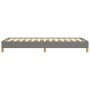 Estructura de cama de tela gris oscuro 90x190 cm de vidaXL, Camas y somieres - Ref: Foro24-346779, Precio: 95,43 €, Descuento: %