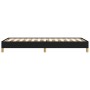 Estructura de cama de tela negro 80x200 cm de vidaXL, Camas y somieres - Ref: Foro24-346772, Precio: 75,71 €, Descuento: %