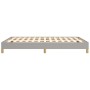 Estructura de cama de tela gris claro 140x200 cm de vidaXL, Camas y somieres - Ref: Foro24-346818, Precio: 102,95 €, Descuent...