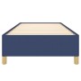 Estructura de cama de tela negro 100x200 cm de vidaXL, Camas y somieres - Ref: Foro24-347147, Precio: 75,58 €, Descuento: %