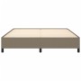 Estructura de cama de tela gris taupe 180x200 cm de vidaXL, Camas y somieres - Ref: Foro24-347086, Precio: 154,12 €, Descuent...