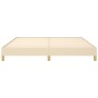 Estructura de cama tela color crema 180x200 cm de vidaXL, Camas y somieres - Ref: Foro24-346839, Precio: 130,92 €, Descuento: %