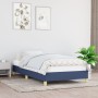 Estructura de cama de tela azul 90x200 cm de vidaXL, Camas y somieres - Ref: Foro24-346792, Precio: 71,40 €, Descuento: %