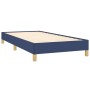 Estructura de cama de tela azul 90x200 cm de vidaXL, Camas y somieres - Ref: Foro24-346792, Precio: 71,40 €, Descuento: %