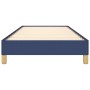 Estructura de cama de tela azul 90x200 cm de vidaXL, Camas y somieres - Ref: Foro24-346792, Precio: 71,40 €, Descuento: %