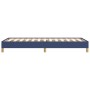 Estructura de cama de tela azul 90x200 cm de vidaXL, Camas y somieres - Ref: Foro24-346792, Precio: 71,40 €, Descuento: %