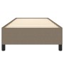 Estructura de cama de tela gris taupe 90x200 cm de vidaXL, Camas y somieres - Ref: Foro24-347038, Precio: 100,65 €, Descuento: %