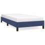 Estructura de cama de tela azul 80x200 cm de vidaXL, Camas y somieres - Ref: Foro24-346678, Precio: 82,61 €, Descuento: %