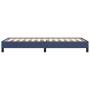 Estructura de cama de tela azul 80x200 cm de vidaXL, Camas y somieres - Ref: Foro24-346678, Precio: 82,61 €, Descuento: %