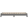 Estructura de cama de tela gris oscuro 90x190 cm de vidaXL, Camas y somieres - Ref: Foro24-346681, Precio: 83,28 €, Descuento: %