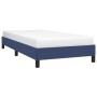 Estructura de cama de tela azul 90x200 cm de vidaXL, Camas y somieres - Ref: Foro24-346694, Precio: 76,80 €, Descuento: %