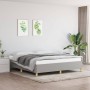 Estructura de cama tela gris claro 160x200 cm de vidaXL, Camas y somieres - Ref: Foro24-347173, Precio: 120,92 €, Descuento: %