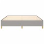 Estructura de cama tela gris claro 160x200 cm de vidaXL, Camas y somieres - Ref: Foro24-347173, Precio: 120,92 €, Descuento: %