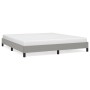 Estructura de cama tela gris claro 160x200 cm de vidaXL, Camas y somieres - Ref: Foro24-346728, Precio: 113,79 €, Descuento: %