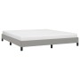 Estructura de cama tela gris claro 160x200 cm de vidaXL, Camas y somieres - Ref: Foro24-346728, Precio: 113,79 €, Descuento: %