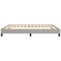 Estructura de cama tela gris claro 160x200 cm de vidaXL, Camas y somieres - Ref: Foro24-346728, Precio: 113,79 €, Descuento: %