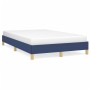 Estructura de cama de tela azul 120x200 cm de vidaXL, Camas y somieres - Ref: Foro24-346808, Precio: 106,90 €, Descuento: %