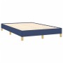 Estructura de cama de tela azul 120x200 cm de vidaXL, Camas y somieres - Ref: Foro24-346808, Precio: 106,90 €, Descuento: %