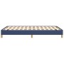 Estructura de cama de tela azul 120x200 cm de vidaXL, Camas y somieres - Ref: Foro24-346808, Precio: 106,90 €, Descuento: %
