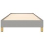 Estructura de cama de tela gris claro 90x200 cm de vidaXL, Camas y somieres - Ref: Foro24-346786, Precio: 80,16 €, Descuento: %