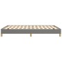 Estructura de cama de tela gris oscuro 160x200 cm de vidaXL, Camas y somieres - Ref: Foro24-346827, Precio: 111,90 €, Descuen...