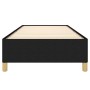 Estructura de cama de tela negro 90x190 cm de vidaXL, Camas y somieres - Ref: Foro24-347127, Precio: 73,80 €, Descuento: %