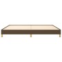 Estructura de cama tela marrón oscuro 200x200 cm de vidaXL, Camas y somieres - Ref: Foro24-346845, Precio: 124,46 €, Descuent...