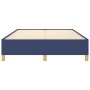 Estructura de cama de tela gris taupe azul 140x200 cm de vidaXL, Camas y somieres - Ref: Foro24-347171, Precio: 114,03 €, Des...