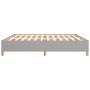 Estructura de cama gris claro tela 200x200 cm de vidaXL, Camas y somieres - Ref: Foro24-347189, Precio: 116,87 €, Descuento: %