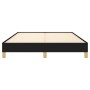 Estructura de cama de tela negro 140x190 cm de vidaXL, Camas y somieres - Ref: Foro24-346812, Precio: 130,24 €, Descuento: %