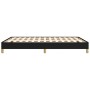 Estructura de cama de tela negro 140x190 cm de vidaXL, Camas y somieres - Ref: Foro24-346812, Precio: 130,24 €, Descuento: %