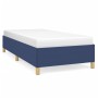 Estructura de cama de tela azul 80x200 cm de vidaXL, Camas y somieres - Ref: Foro24-347123, Precio: 92,07 €, Descuento: %