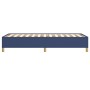 Estructura de cama de tela azul 80x200 cm de vidaXL, Camas y somieres - Ref: Foro24-347123, Precio: 92,07 €, Descuento: %