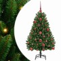 Árbol de Navidad artificial Verde 120 cm PVC y Metal en Decoración Festiva y Estacional | Comprar online en Foru.es