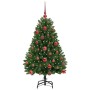 Árbol de Navidad artificial Verde 120 cm PVC y Metal en Decoración Festiva y Estacional | Comprar online en Foru.es