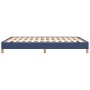 Estructura de cama de tela gris taupe azul 140x200 cm de vidaXL, Camas y somieres - Ref: Foro24-346824, Precio: 107,92 €, Des...