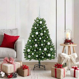Árbol de Navidad artificial Verde 120 cm PVC y Metal en Decoración Festiva y Estacional | Comprar online en Foru.es