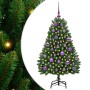 Árbol de Navidad artificial Verde 120 cm PVC y Metal en Decoración Festiva y Estacional | Comprar online en Foru.es