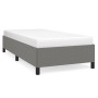 Estructura de cama de tela gris oscuro 100x200 cm de vidaXL, Camas y somieres - Ref: Foro24-347043, Precio: 93,82 €, Descuent...
