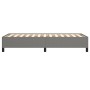 Estructura de cama de tela gris oscuro 100x200 cm de vidaXL, Camas y somieres - Ref: Foro24-347043, Precio: 93,82 €, Descuent...