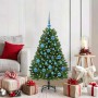 Árbol de Navidad artificial Verde 120 cm PVC y Metal en Decoración Festiva y Estacional | Comprar online en Foru.es