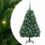 Árbol de Navidad artificial Verde 120 cm PVC y Metal en Decoración Festiva y Estacional | Comprar online en Foru.es