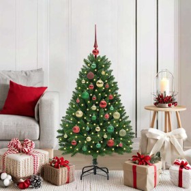 Árbol de Navidad artificial Verde 120 cm PVC y Metal en Decoración Festiva y Estacional | Comprar online en Foru.es