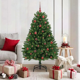 Árbol de Navidad artificial Verde 150 cm PVC y Metal en Decoración Festiva y Estacional | Comprar online en Foru.es