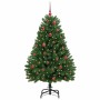 Árbol de Navidad artificial Verde 150 cm PVC y Metal en Decoración Festiva y Estacional | Comprar online en Foru.es
