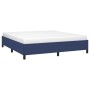 Estructura de cama tela azul 180x200 cm de vidaXL, Camas y somieres - Ref: Foro24-347088, Precio: 116,12 €, Descuento: %
