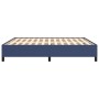 Estructura de cama tela azul 180x200 cm de vidaXL, Camas y somieres - Ref: Foro24-347088, Precio: 116,12 €, Descuento: %